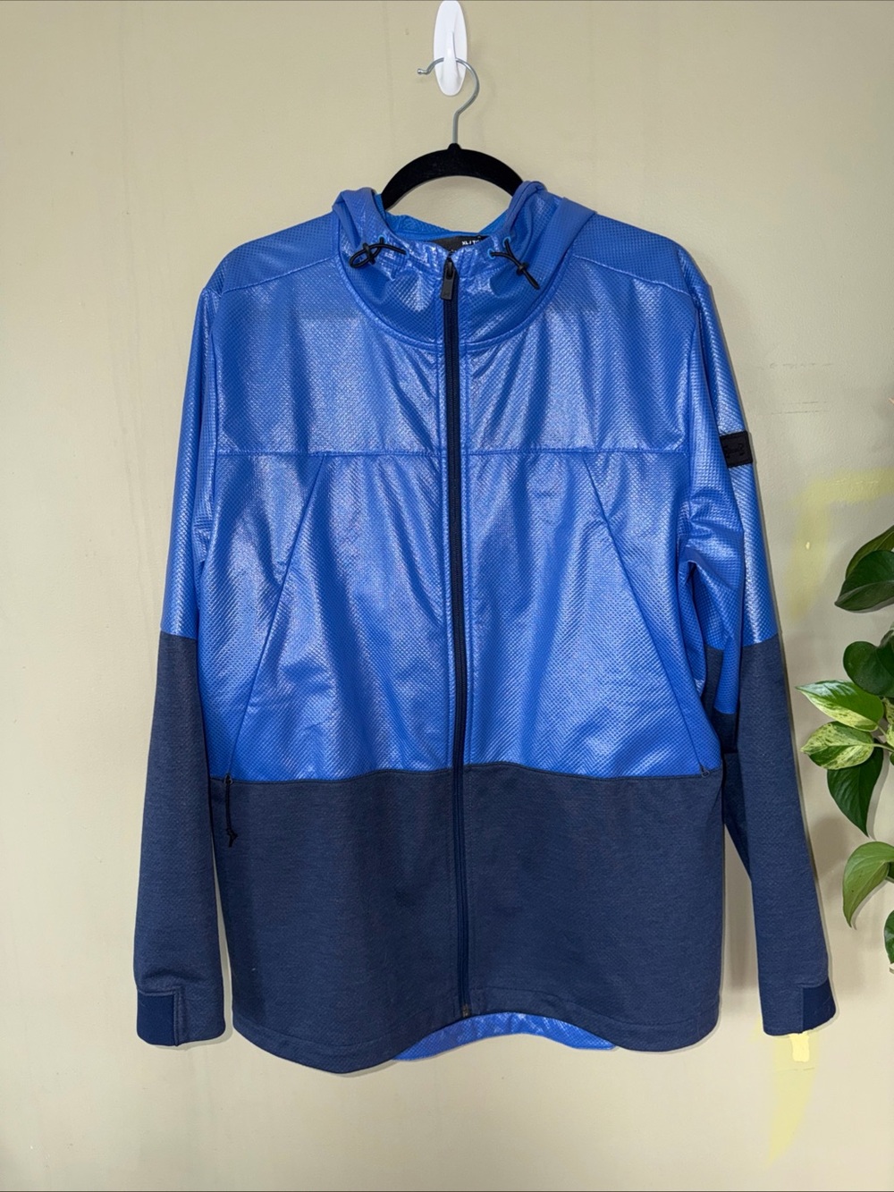 Under Armour Blue and Navy Lightweight Hooded Jacket